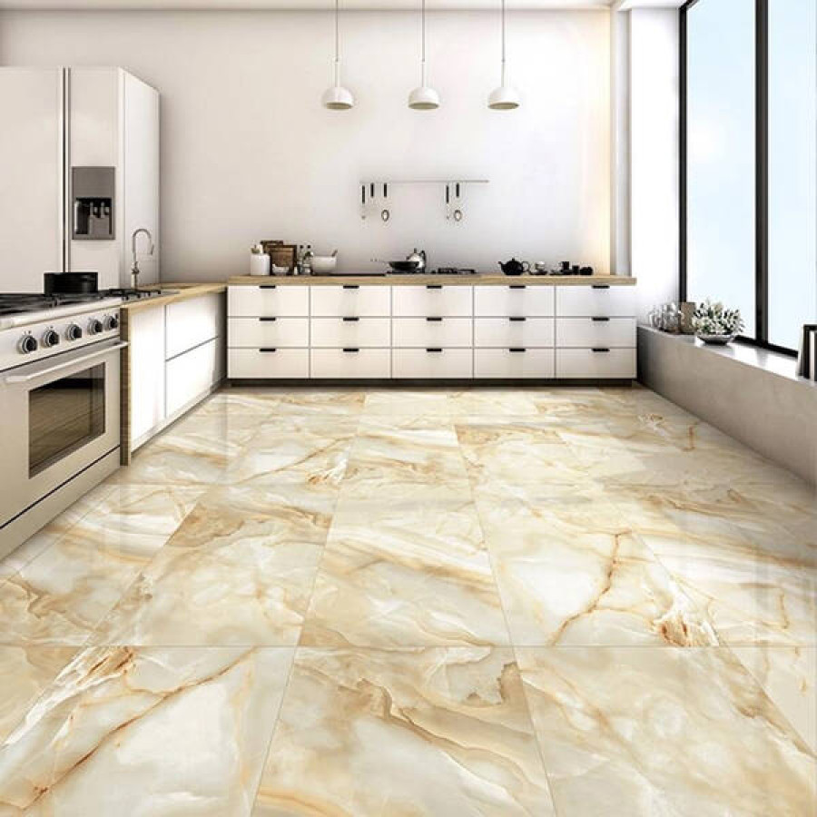 Плитка керамограніт Almera Ceramica-2 Js61235 Gold Crack 60x120 см - фото 3