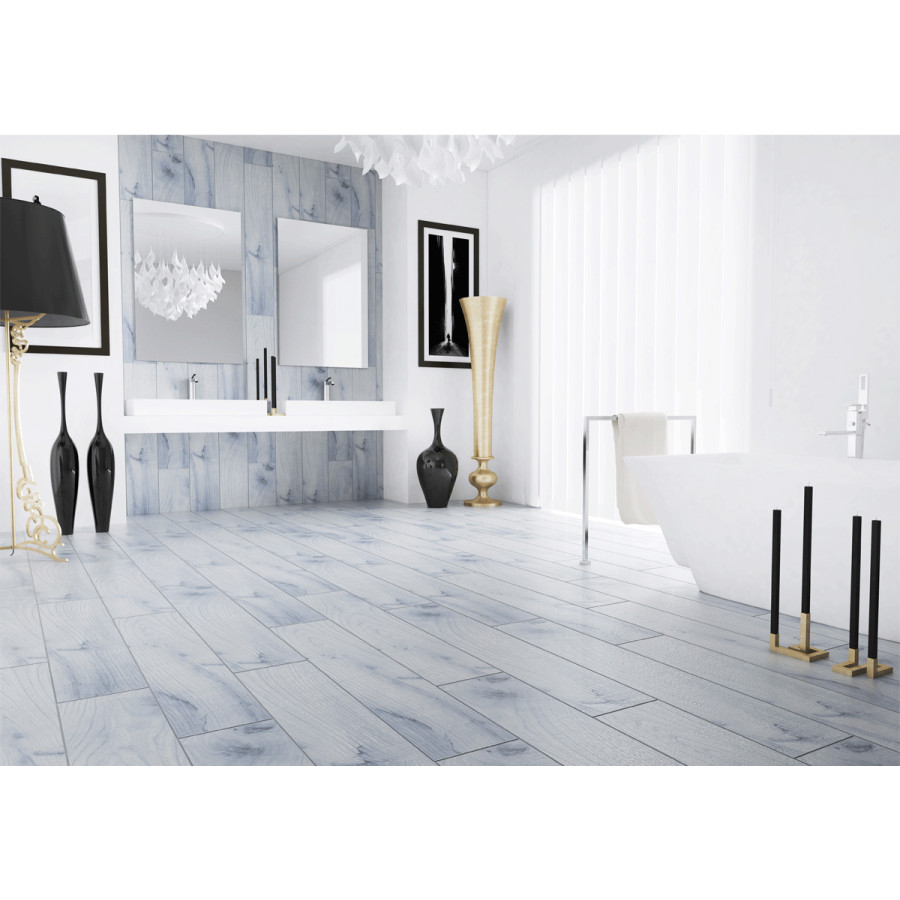 Плитка керамогранит Almera Ceramica Genuine Grey 23x120 см - фото 2