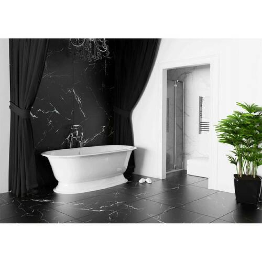 Плитка керамогранит Almera Ceramica Imperium Black QI612P989M 60x120 см - фото 2