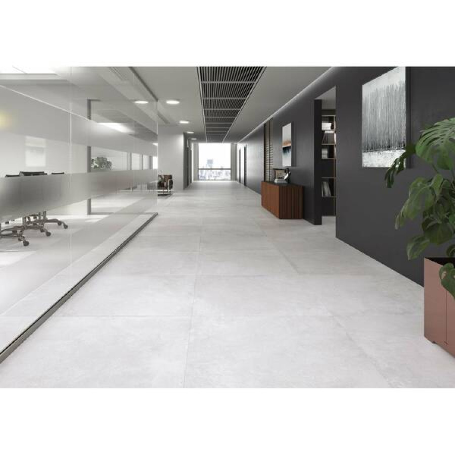 Плитка керамогранит Almera Ceramica (Spain) Lorraine White 100x100 см - фото 2
