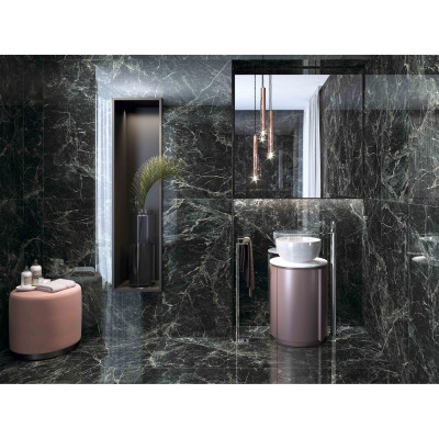 Плитка керамогранит Ape Ceramica Alpi Green Pol Rect 119x119 см
