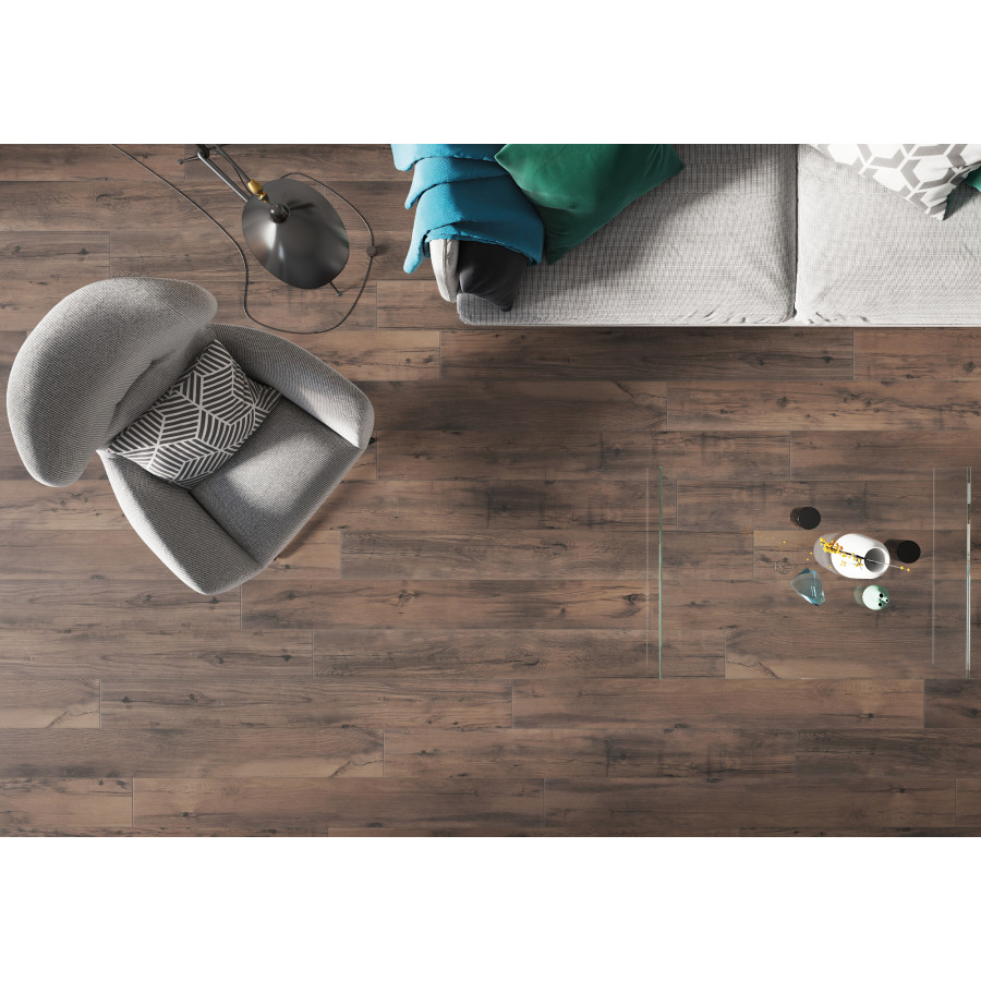 Плитка керамогранит Cerrad Baro Brown 60x17,5 см - фото 2