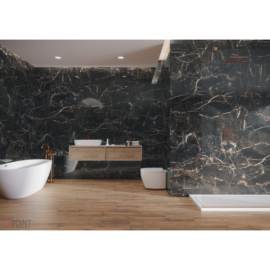 Плитка керамогранит Cerrad Gres Marquina Gold Mat 59,7x59,7 см - фото 2