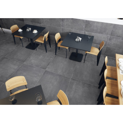 Плитка керамогранит Cerrad Podloga Montego Antracyt Rect 39,7x79,7 см