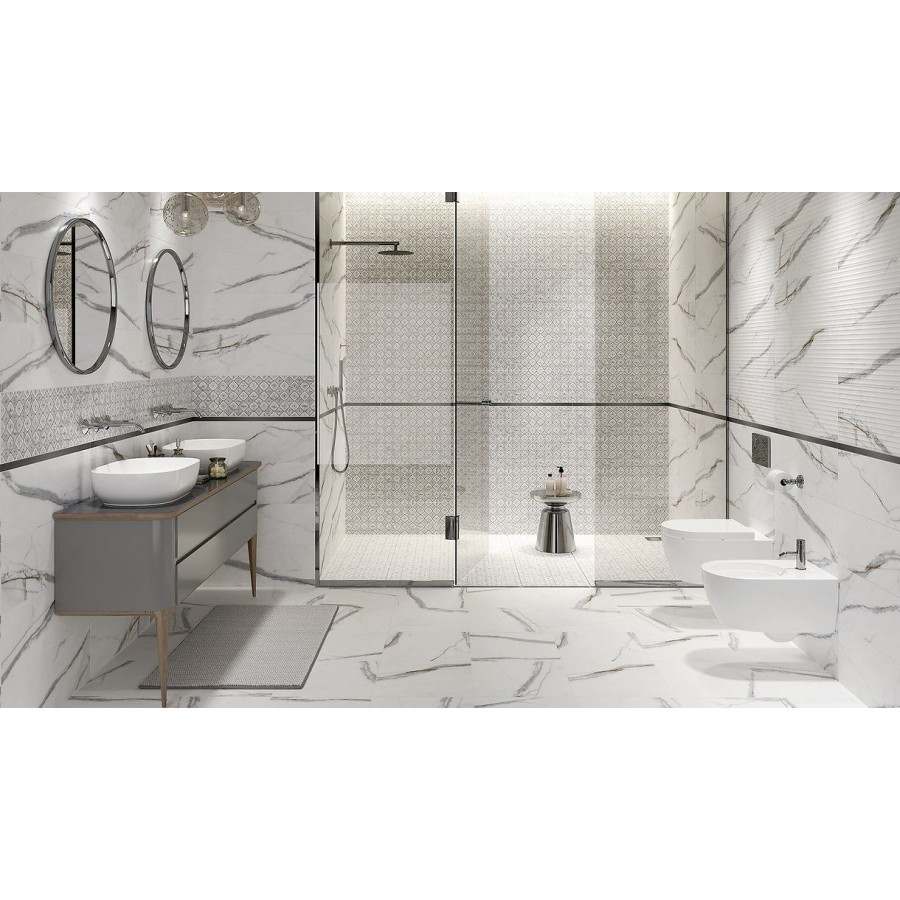 Плитка керамогранит Cersanit Blumarine Pattern Satin 42x42 см - фото 2