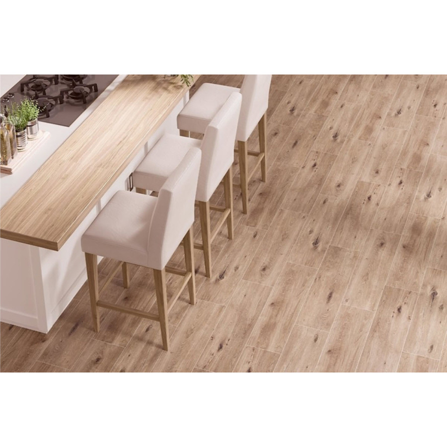 Плитка керамогранит Cersanit Forwood Light Brown 18,5x59,8 см - фото 7
