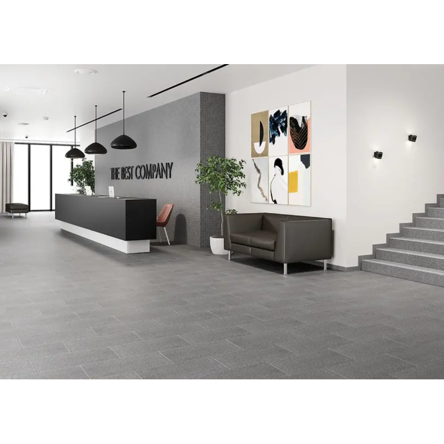 Плитка керамогранит Cersanit Milton Dark Grey 29,8x59,8 см - фото 2