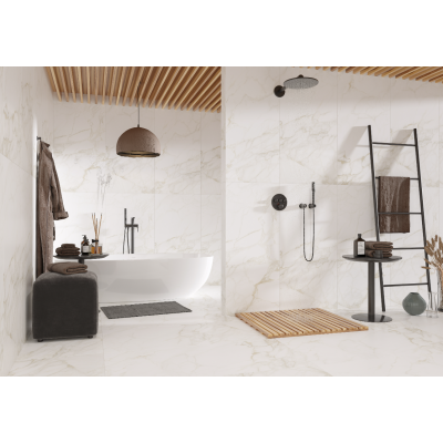 Плитка керамограніт Golden Tile Imperial Білий 3G0510 60,7x60,7 см
