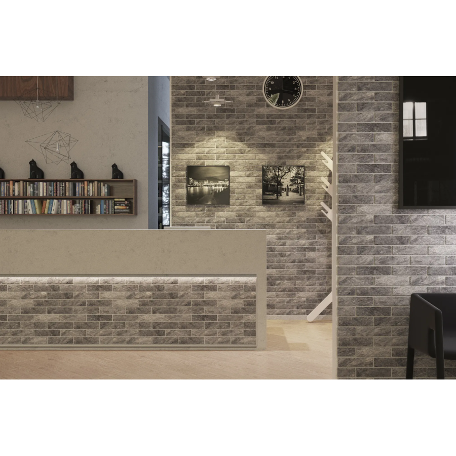 Плитка керамогранит Golden Tile London Кремовый 30Г020 25x6 см - фото 2