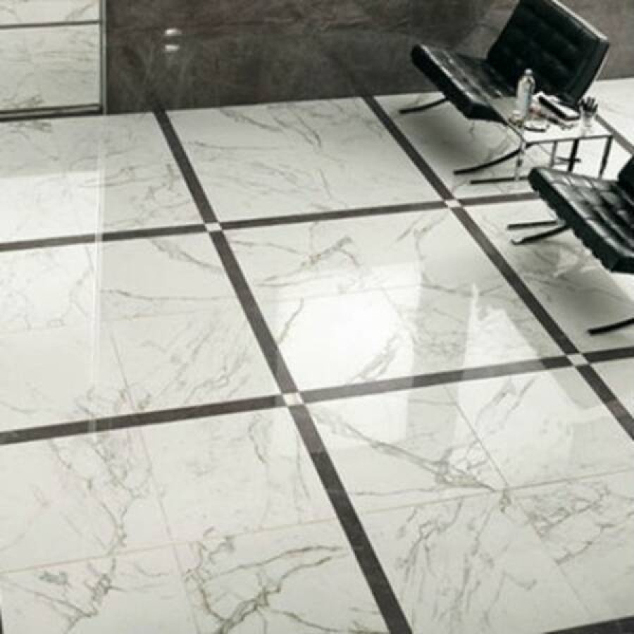 Плитка керамограніт Megagres Carrara Adriatica CK6Y246PA 60x60 см - фото 2