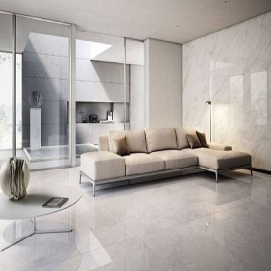 Плитка керамограніт Megagres Carrara GQW6320M 60x60 см - фото 2