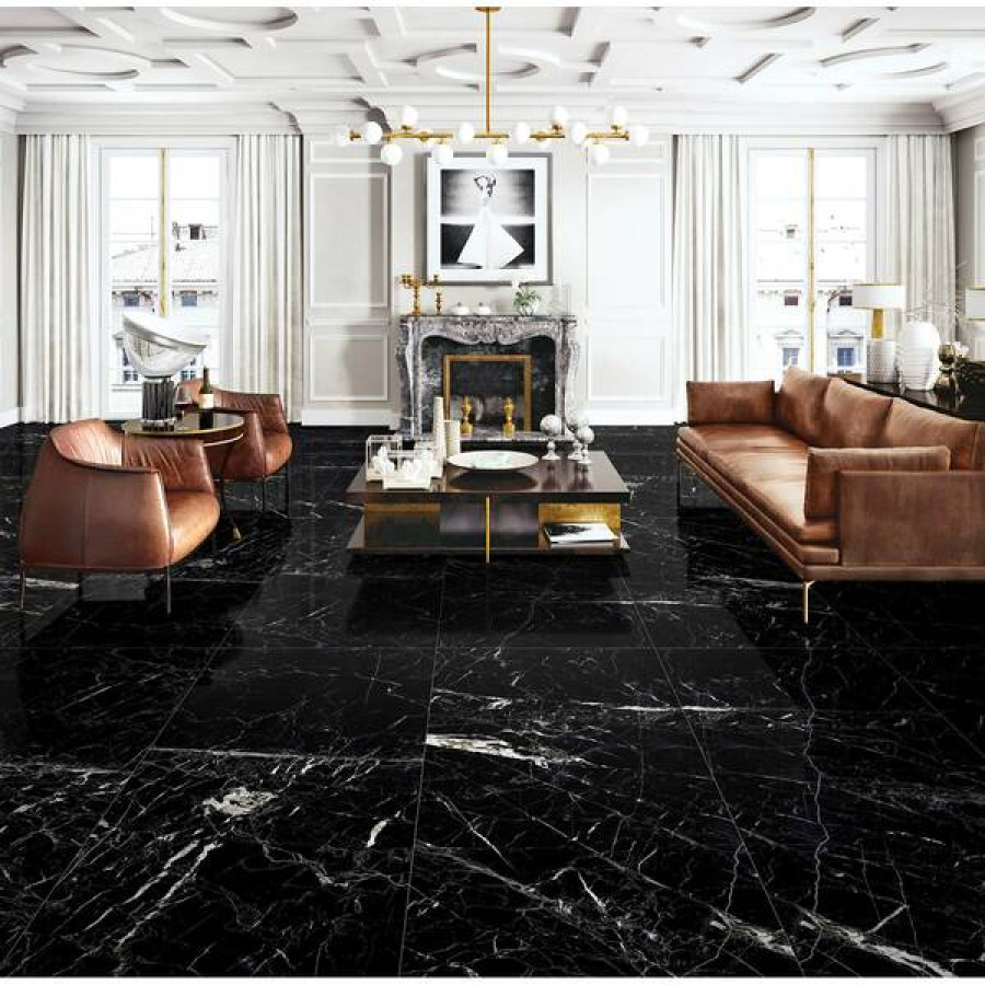 Плитка керамограніт Megagres Golden White 60x120 см - фото 2