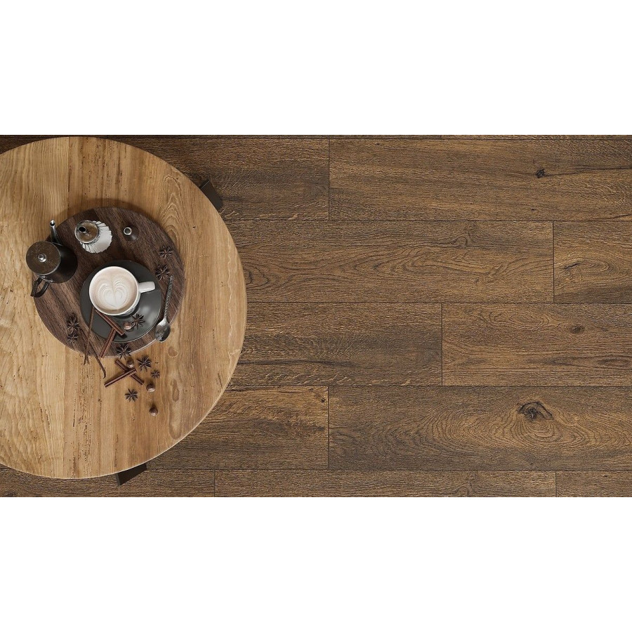 Плитка керамограніт Opoczno Pl+ Passion Oak Chocolate 22,1x89 см - фото 2