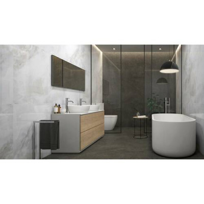 Плитка керамогранит Pamesa Cr. Sardonyx Pearl (Fam004/Pul Rect/Leviglass) 60x120 см