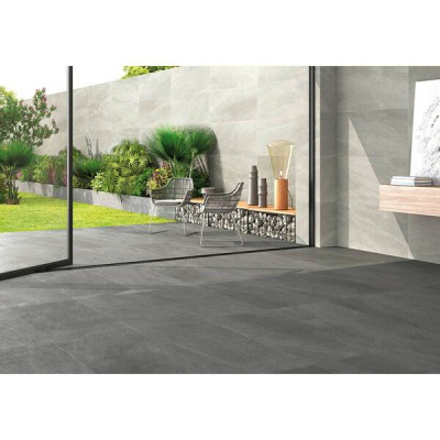 Плитка керамогранит Termal Seramik Rimini Grey Rect Matt 60x120 см