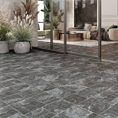 Плитка керамогранітна CERSANIT Atlas Graphite Mat 42x42 см