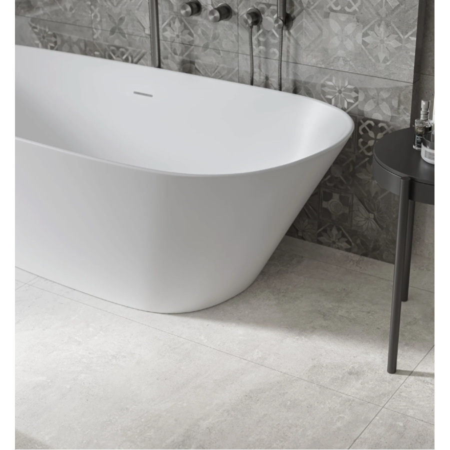 Плитка керамогранитная Cerrad Ash White RECT 597x1197x8 - фото 2