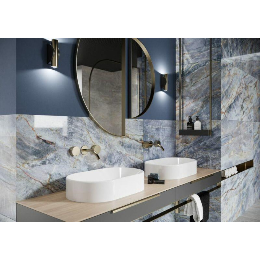 Плитка керамогранітна Cerrad Brazilian Quartzite Blue RECT 597x1197x8 - фото 2