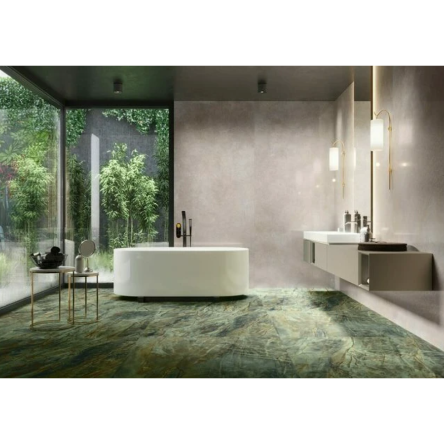 Плитка керамогранітна Cerrad Brazilian Quartzite Green POL 597x1197x8 - фото 3