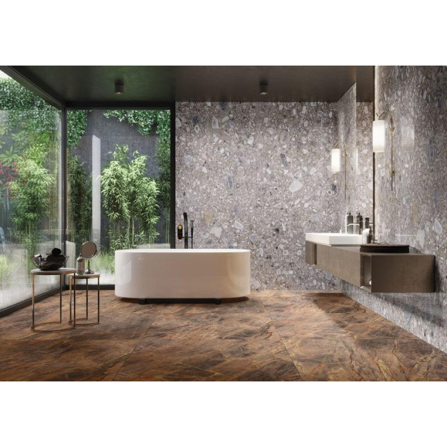 Плитка керамогранітна Cerrad Ceppo Nuovo Silver RECT 597x1197x8 - фото 3