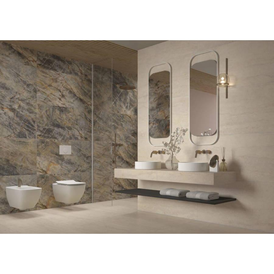 Плитка керамогранітна Cerrad Dignity BEIGE RECT 597x1197x8 - фото 2