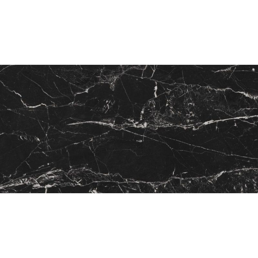Плитка керамогранітна Cerrad Marmo Marocco Black RECT 597x1197x8 - фото 1