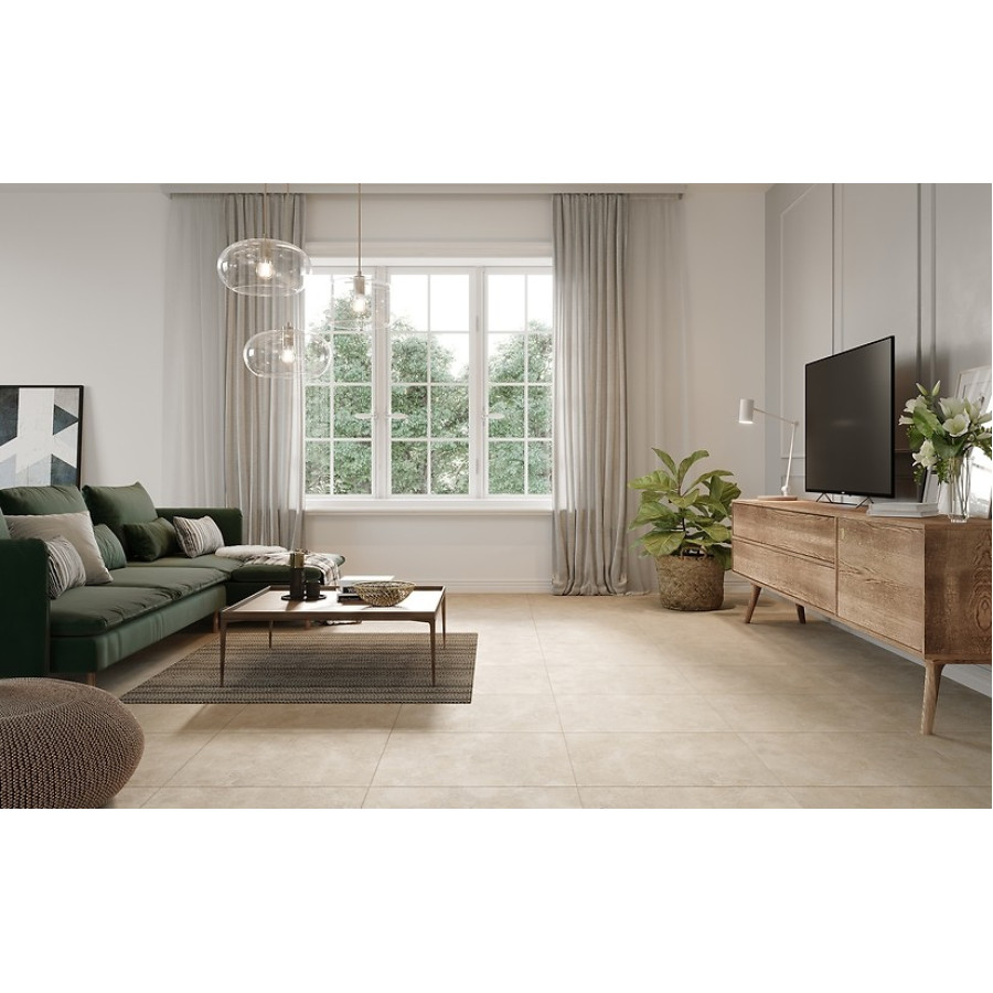 Плитка керамогранитная Cersanit GPTU 605 BEIGE 593x593x8 - фото 3