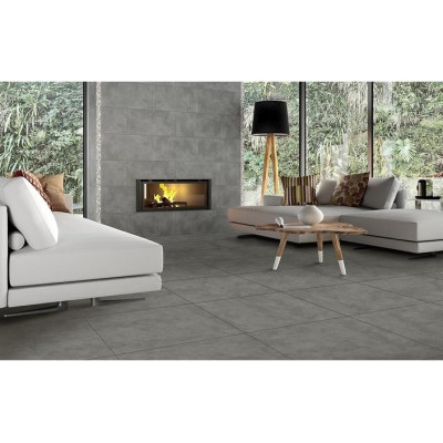 Плитка керамогранітна Cersanit GPTU 605 Grey 593x593x8 см