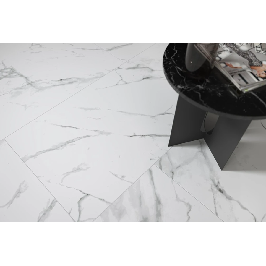 Плитка керамогранитная Opoczno Calacatta Marble White RECT 598x1198x8 - фото 2
