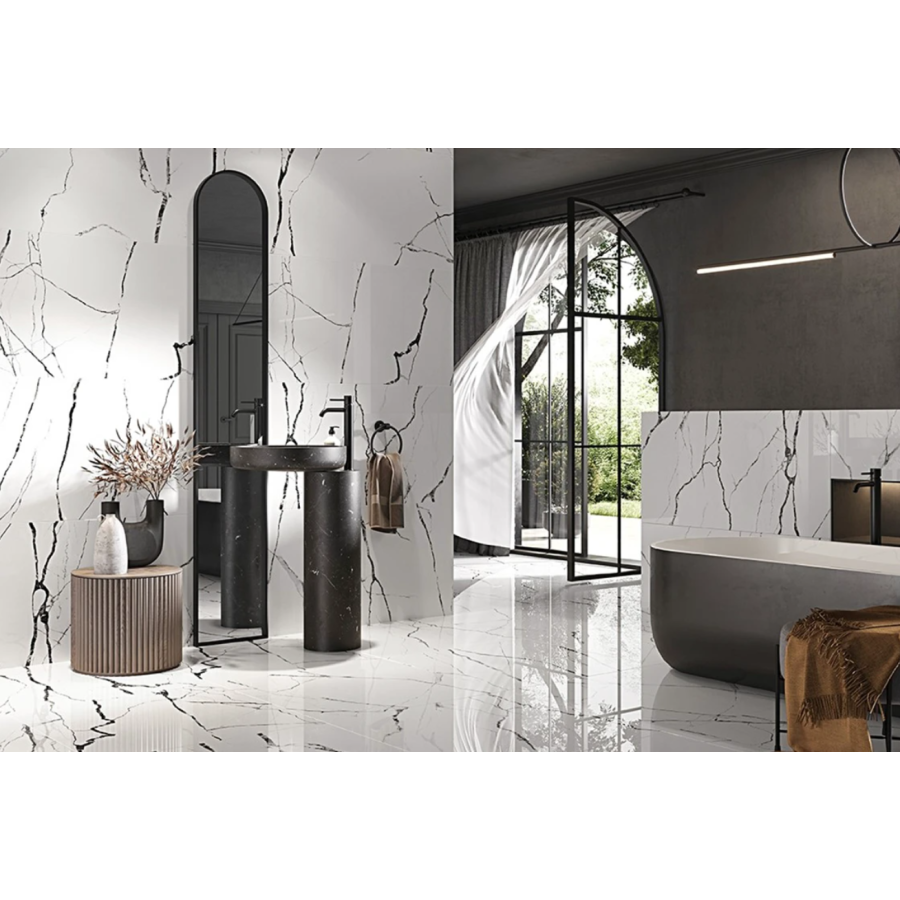 Плитка керамогранитная Opoczno Eternal White POL 598x1198x8 - фото 5