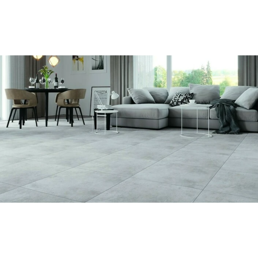 Плитка керамогранитная Opoczno GPTU 611 Light Grey RECT 598x598x8 - фото 2