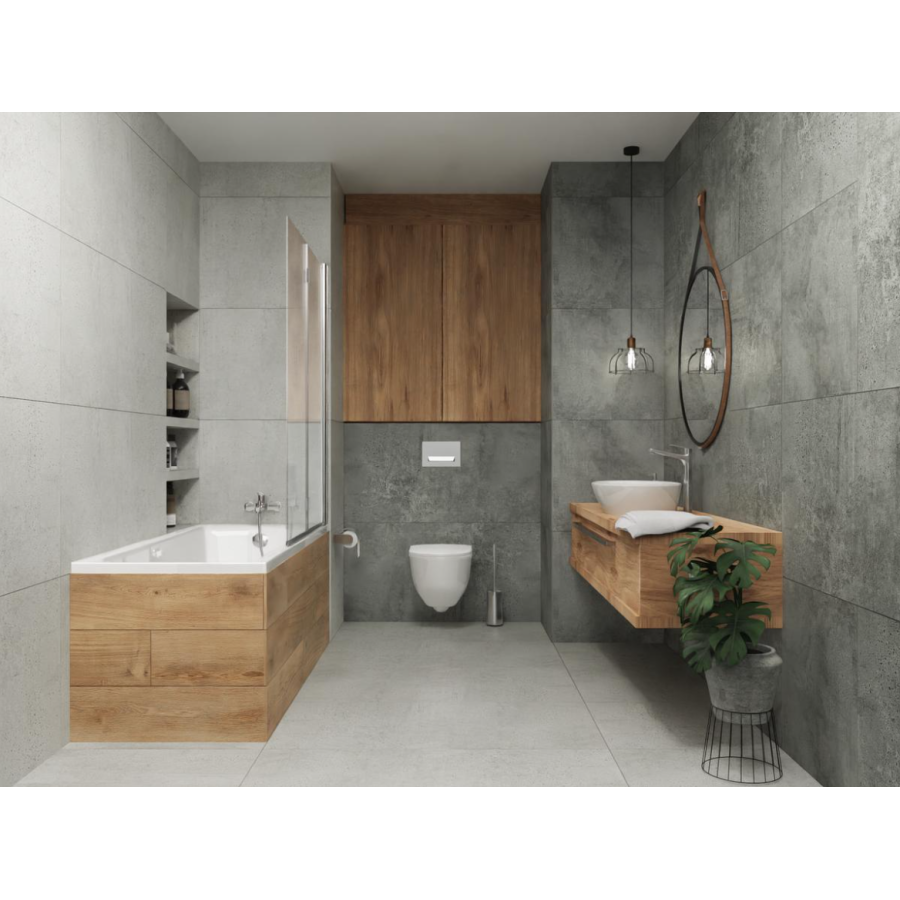 Плитка керамогранитная Opoczno Newstone Grey 598x1198x8 - фото 2