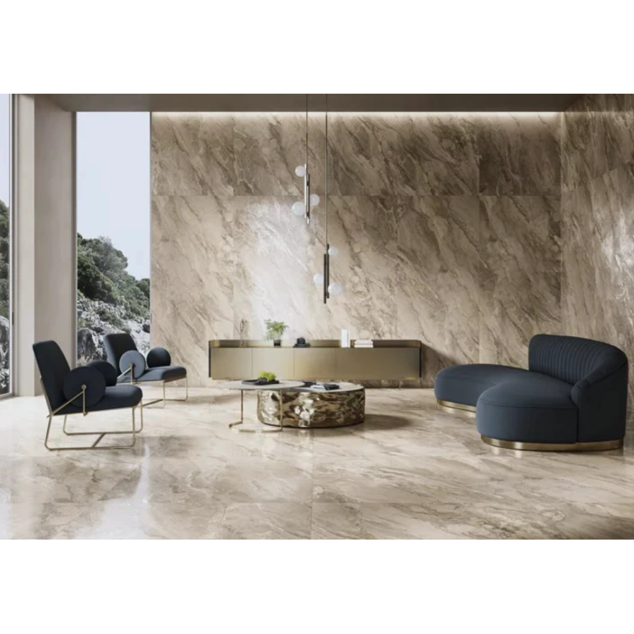 Плитка керамогранітна Paradyz Generous Taupe SZKL RECT LAP 1198x1198 - фото 2