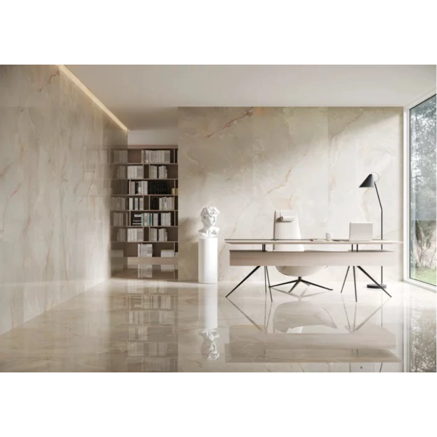 Плитка керамогранітна Paradyz Invisible White SZKL RECT POL 1198x1198 - фото 2