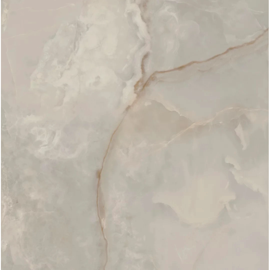Плитка керамогранітна Paradyz Invisible White SZKL RECT POL 1198x1198 - фото 1