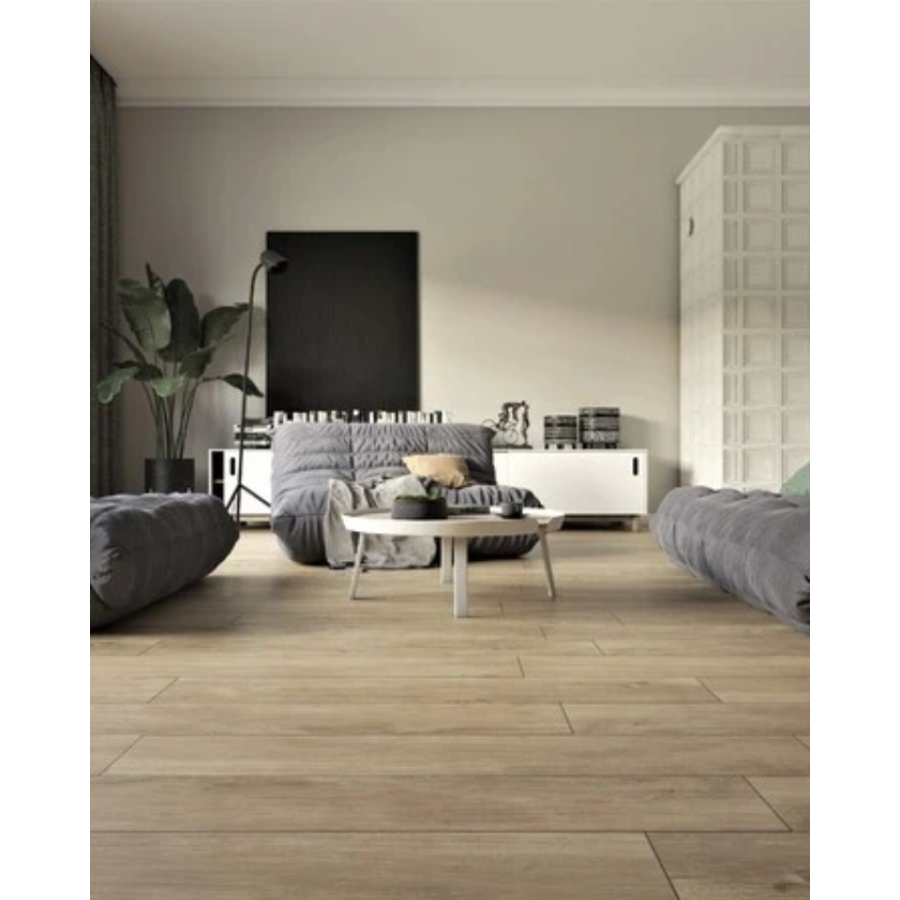 Плитка керамогранитная StarGres Scandinavia Beige RECT 200x1200x10 - фото 2