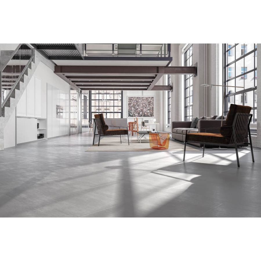 Плитка керамогранитная Golden Tile Streetline светло-серый RECT 600x600x10 - фото 3