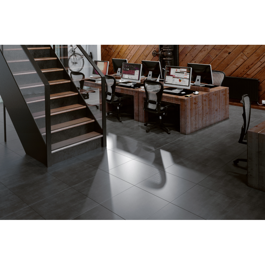 Плитка керамогранитная Golden Tile Streetline светло-серый RECT 600x600x10 - фото 4