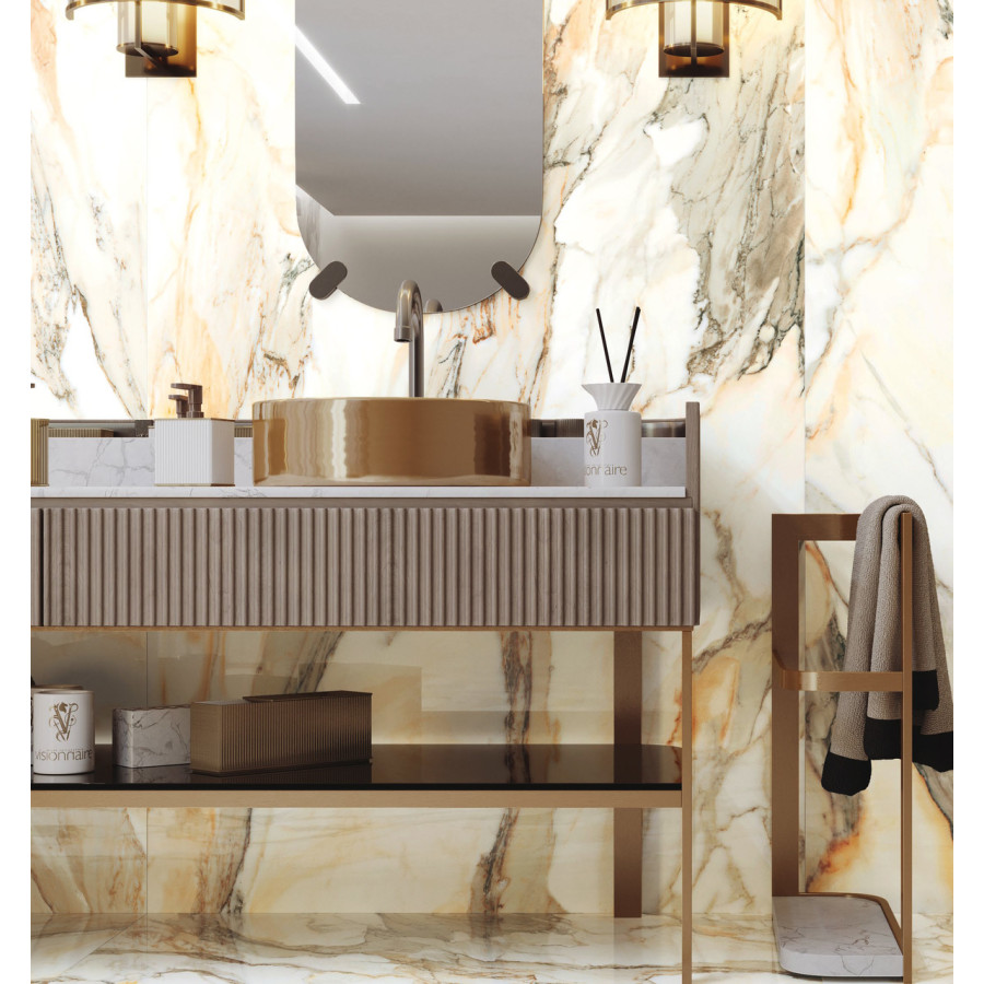 Плитка підлогова Cerrad Calacatta Gold POL 59,7x119,7x0,8 - фото 2