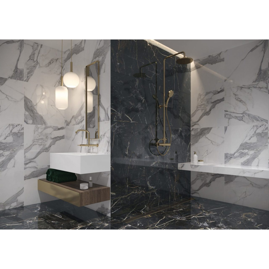 Плитка підлогова Cerrad Marquina Gold POL 59,7x119,7x0,8 - фото 2