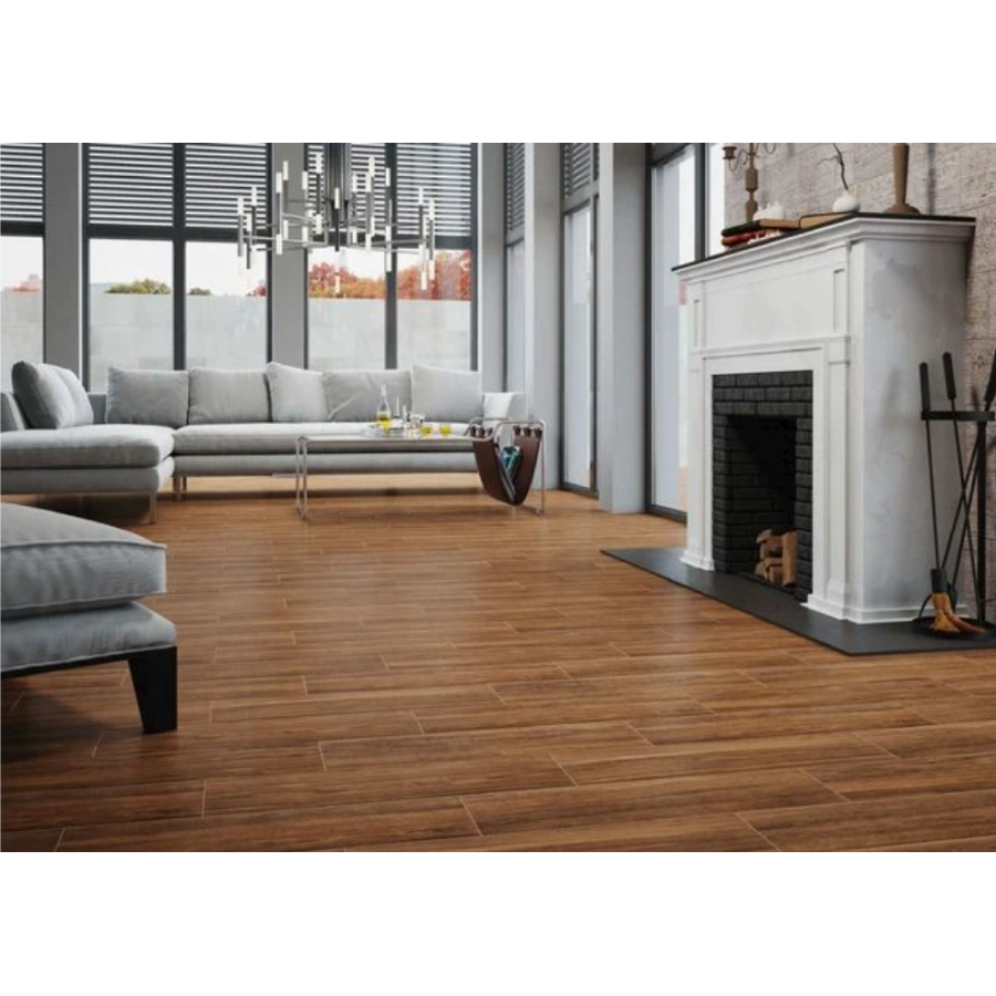 Плитка напольная Cerrad Ultima Brown 175x600x8
 600*175 600*175 - фото 3