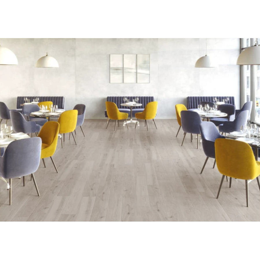 Плитка наружная Cerrad Podloga Acero Bianco Rect 1202x193x8 - фото 2