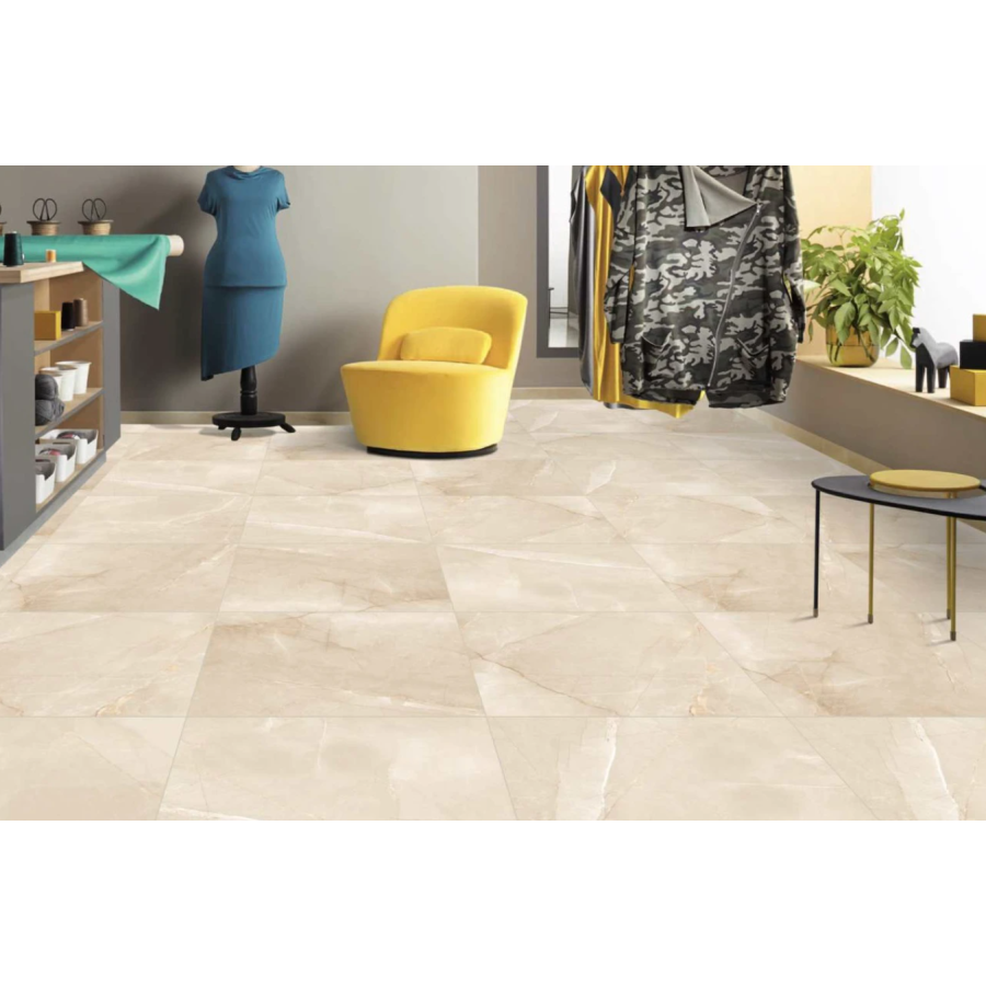 Плитка керамогранітна Raviraj Pazar Beige POL 600x600 - фото 2