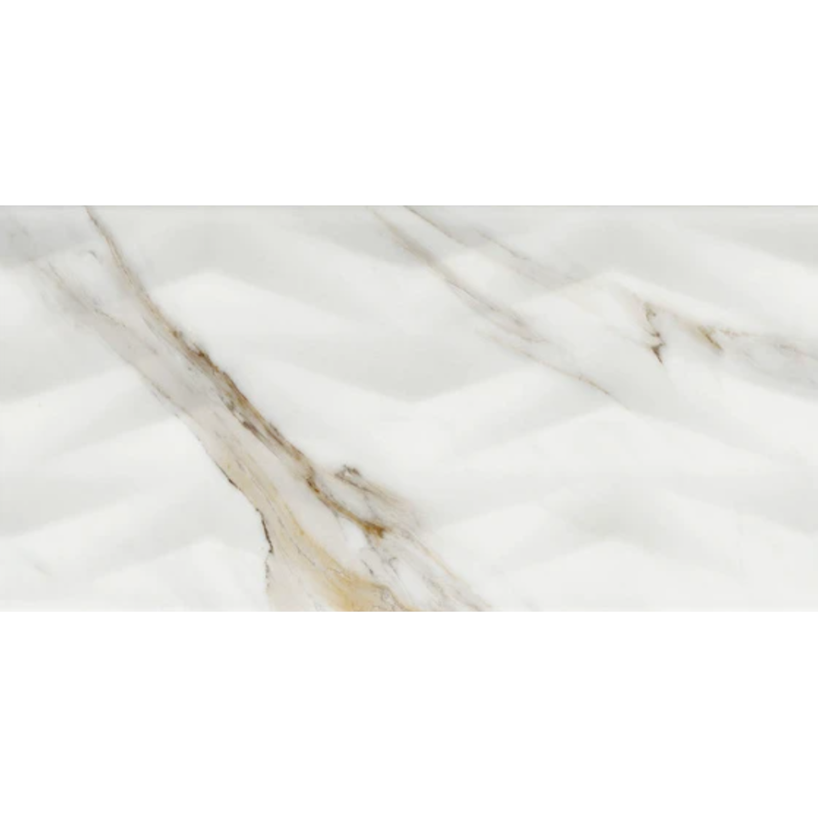 Плитка стінова CERAMIKA COLOR Calacatta Oro Axis RECT 300x600 - фото 1