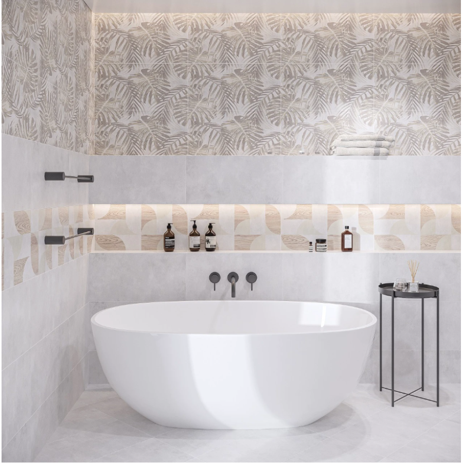 Плитка стеновая Golden Tile HR2051 Harmony Wall Grey 300x600x9 - фото 4