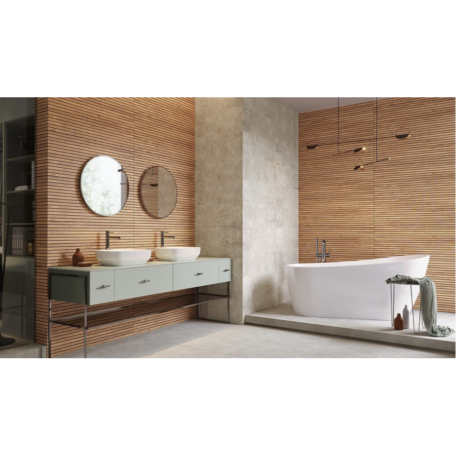 Плитка стеновая OPOCZNO Lamel Beige WT1026 RECT STR 290x890 - фото 2
