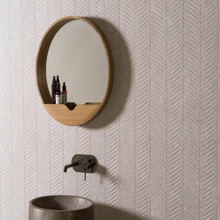 Плита керамограніт Porcelanosa Spiga Coral Acero 45x120 см - фото 2
