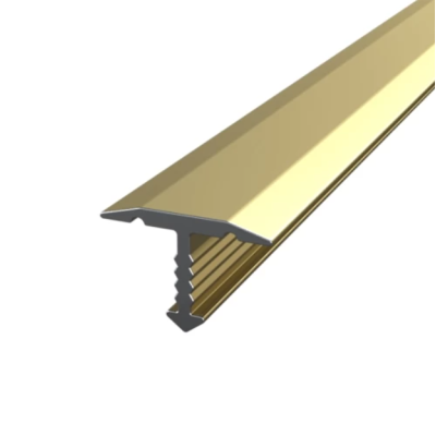Профиль для плитки алюминиевый АТ18 3283 Золото матовое 2,71м