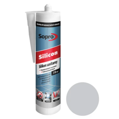 Силиконовая затирка Sopro Silicon 037 (светло-серый,16) 310мл