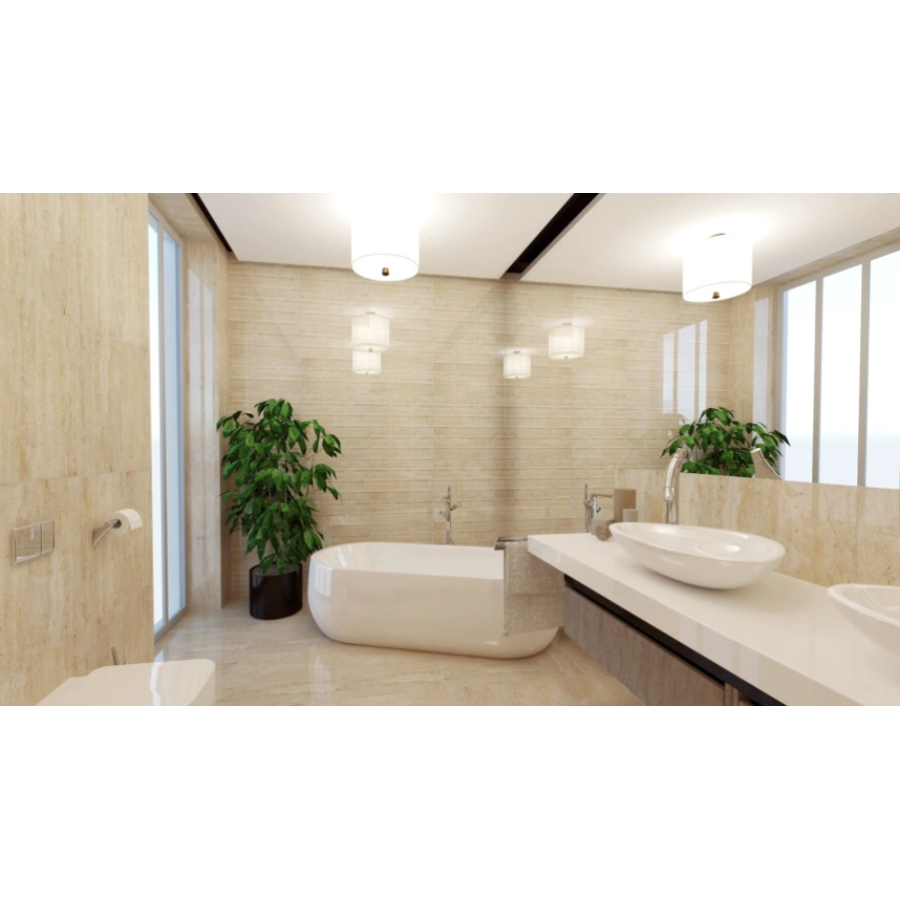 Плитка Travertino bloom 60*60 - фото 2